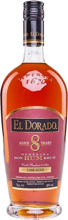 Actual product image El Dorado 8 Years Old (1 x 70 cl)