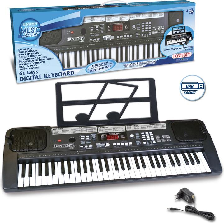 Actual product image Bontempi Digital keyboard (Multilingual)