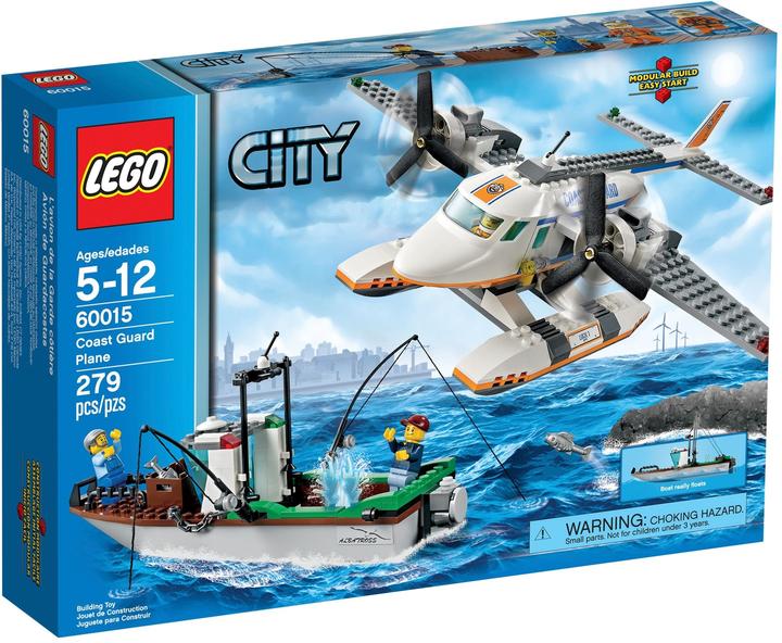Actual product image LEGO Coastguard aircraft (60015, LEGO City)