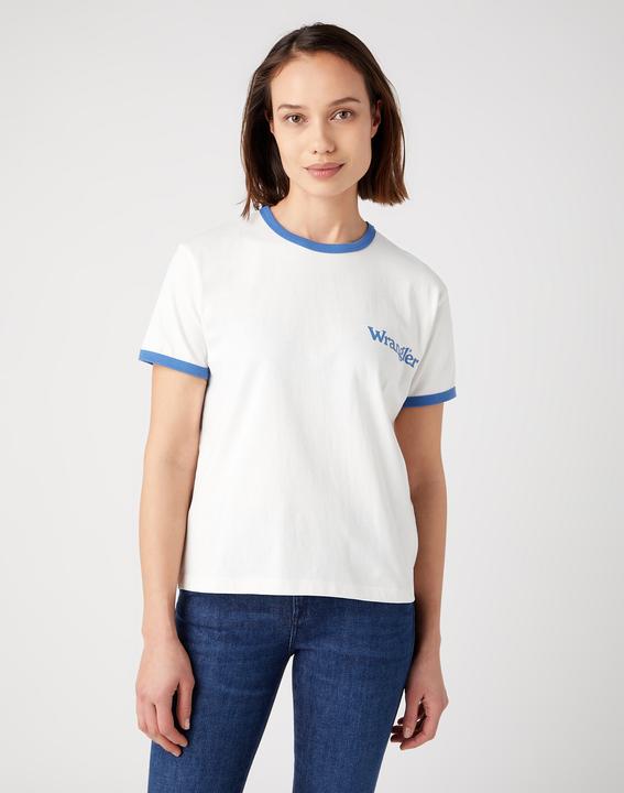 Wrangler T-Shirts Relaxed Ringer Tee (XS)