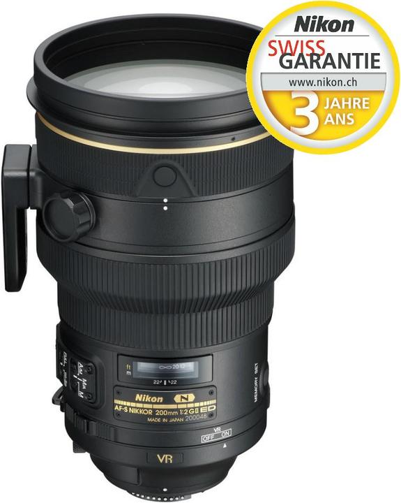 Nikon AF-S 200mm f/2G ED VR (Nikon F, Vollformat)