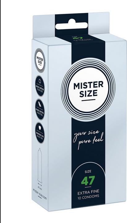 Productafbeelding Mister Size 47 (10 Pcs.)