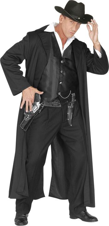 Produktbild Widmann Bounty Killer Cowboy Kostüm mit Mantel und Weste (S)
