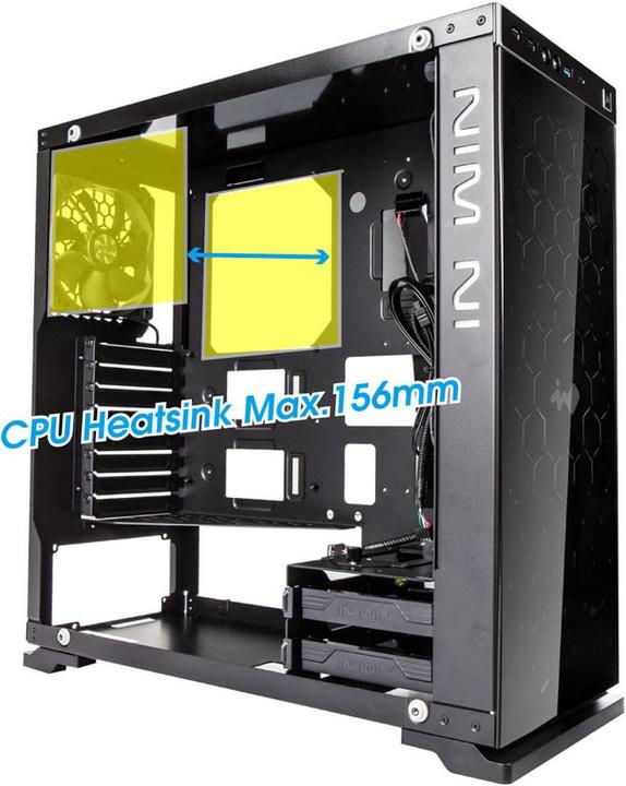 Produktbild In Win 805 schwarz (ATX, mATX, Mini-ITX)