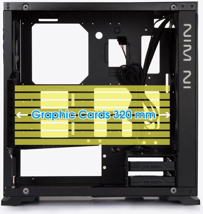 Produktbild In Win 805 schwarz (ATX, mATX, Mini-ITX)