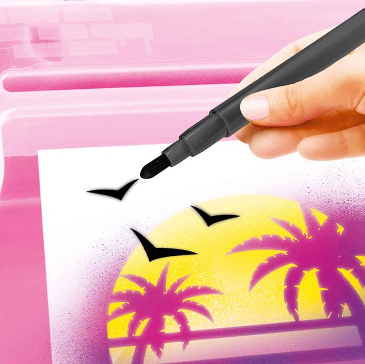 Actual product image Canal Toys Airbrush Art Activity Case