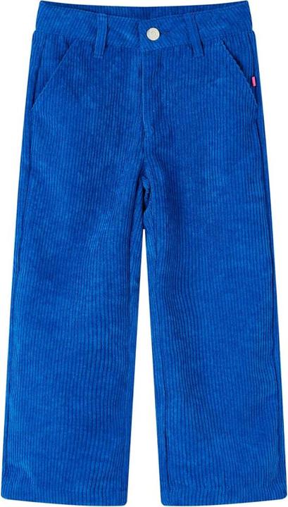 Produktbild VidaXL Kinderhose Cord Kobaltblau 104,Material: 90 % Polyester. 7 (104)