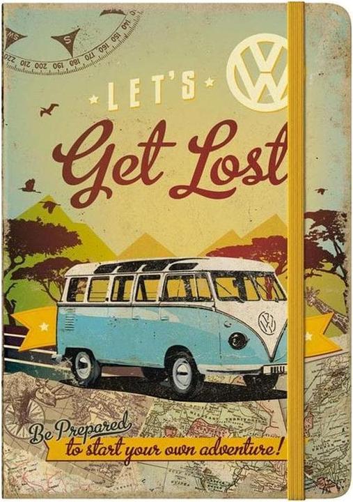 Produktbild Nostalgic-Art Merchandising Notizbuch A5, Let's Get Lost (A5, Gepunktet, Harter Einband)
