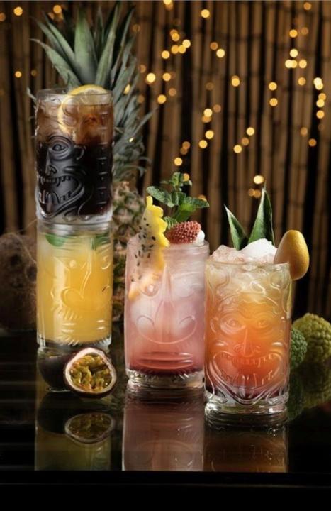 Image du produit Rcr Set de 4 tumblers Tiki (0.46 l, 4 x)