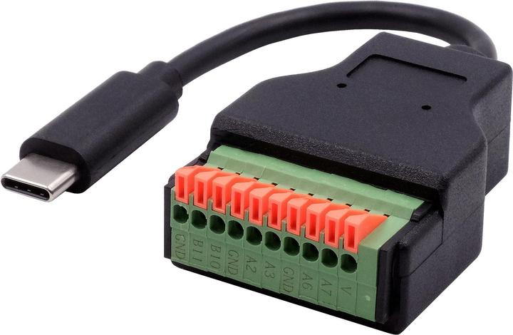 Produktbild Exsys USB-C Terminal Block Adapter (20 Pin Terminal Block, 15 cm)