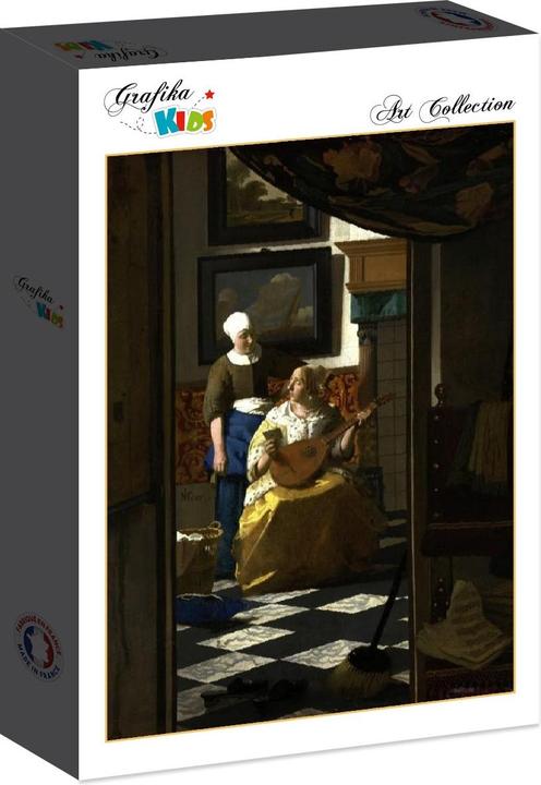 Image du produit Grafika Kids Vermeer Johannes : La lettre d'amour, 1669-1670 (12 pièces)