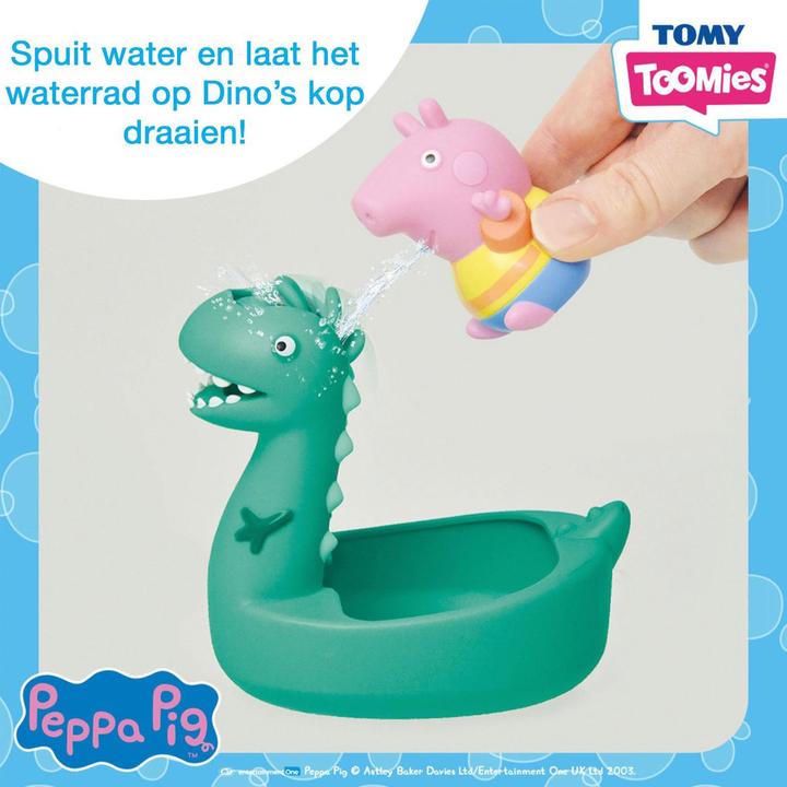 Image du produit Tomy Peppa Pig avec jouet de bain bateau