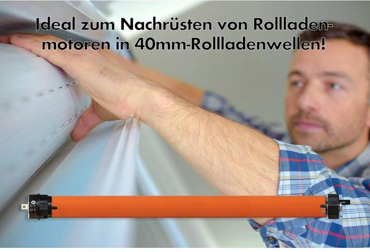 Actual product image Kaiser Nienhaus 131000 Tubular motor 40 mm 10 Nm