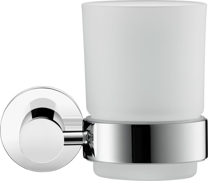 Immagine prodotto Duravit Portabicchieri D-CODE con vetro destro cromato