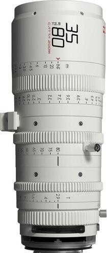 Image du produit Dzofilm Catta Zoom 35-80 T2.9 Blanc pour monture E (FF) (Sony E, Plein format)