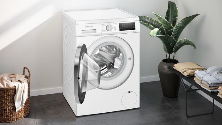 Immagine prodotto Siemens iQ500, lavatrice a carica frontale fullsize, 8 kg, 1400 giri/min, WU14UT71 (8 kg, A sinistra)