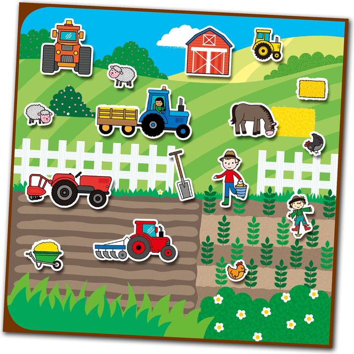 Actual product image Tinka Magic Galt - Reusable Sticker Book - Vehicles (55-1005107)