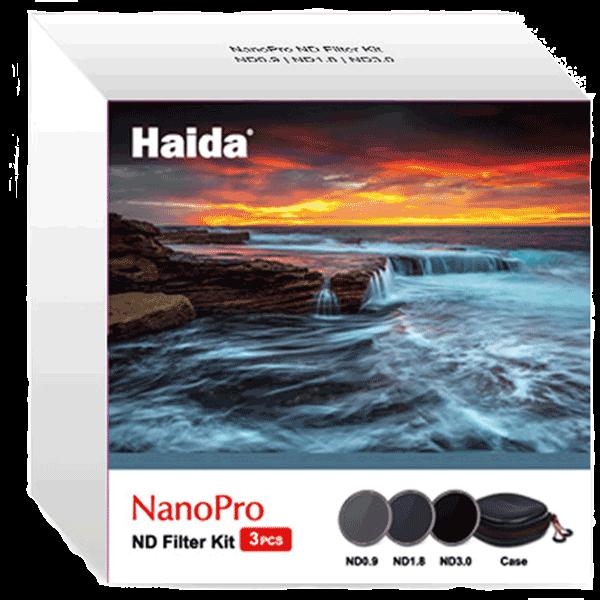Haida NanoPro ND Filterset 67mm ND0.9+1.8+3.0 (ND- / Graufilter, 67 mm)