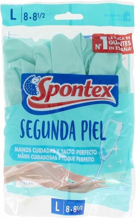 Actual product image Spontex Second Skin Gloves Size L (L)