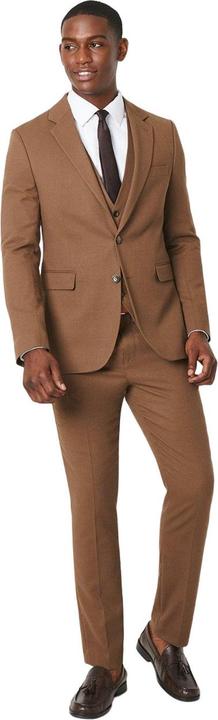 Actual product image Burton Mens Plain Weave Slim Suit Jacket (46)