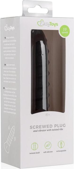 Produktbild Easytoys Spiraliger Plug AnalVibrator Klein