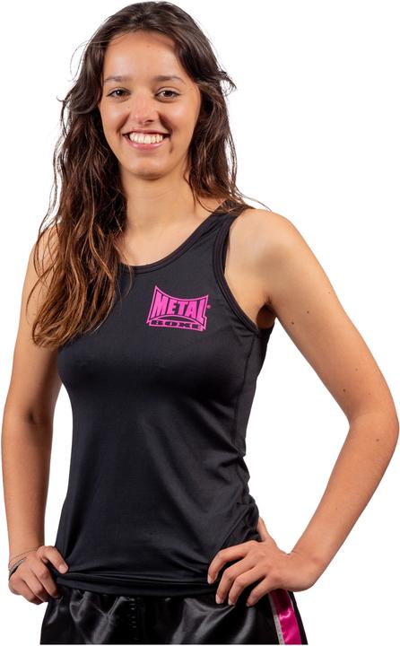 MetalBoxe Debardeur Femme Water Noir (M)