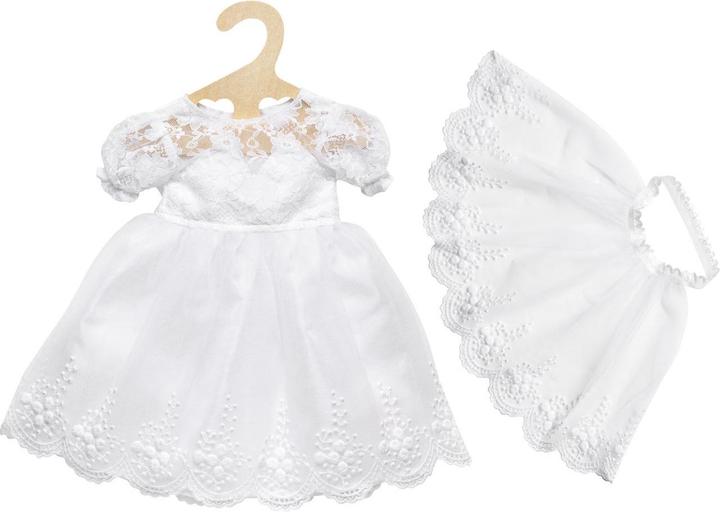 Actual product image Heless Dolls wedding dress with veil