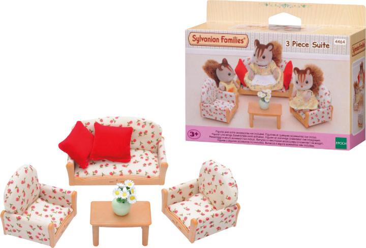 Actual product image Sylvanian Families Three-part seating group