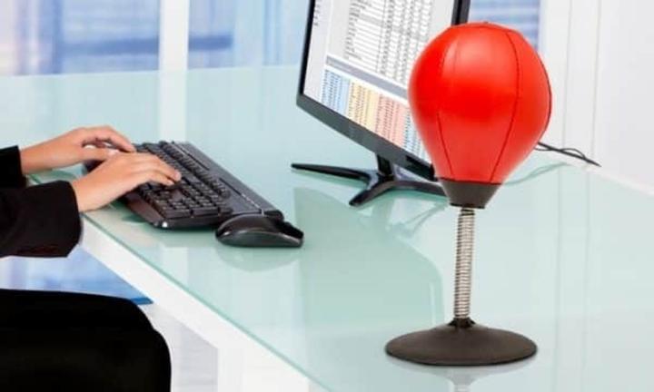 Produktbild MetalBoxe Punching Ball Pour Bureau