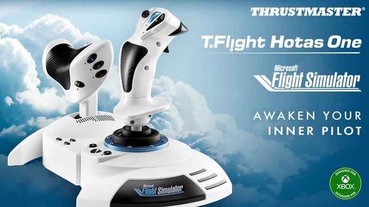Actual product image Thrustmaster T. Flight Hotas One MSFS Special Edition (Xbox Series S, Windows, Xbox One S, Xbox One X, Xbox Series X)