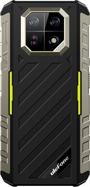 Immagine prodotto Ulefone Armor 22 (256 GB, Verde, Nero, 6.58", Doppia SIM, 64 Mpx, 4G)