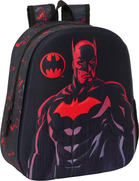 Produktbild Batman Kinderrucksack 3D Schwarz 27 x 33 x 10 cm