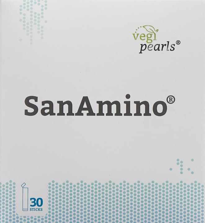 Nutritional values and ingredients Sanasis VegiPearls SanAmino (30 Piece, Beutel, 500 g)