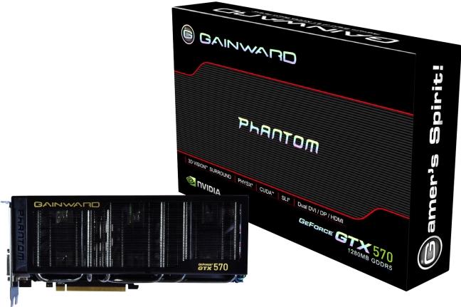 Gainward GTX-570 Phantom (1.28 GB)