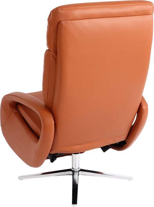 Produktbild Mendler Relaxsessel HWC-L11, Fernsehsessel TV-Sessel drehbar, Leder - terra-braun