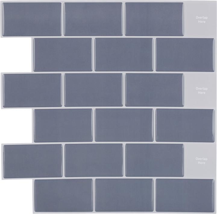 Actual product image Relaxdays Tile stickers (30.5 x 30.5 cm)