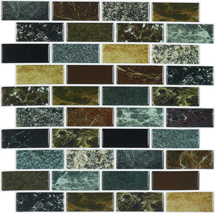 Actual product image Relaxdays Tile stickers (31 x 0.1 x 31 cm)