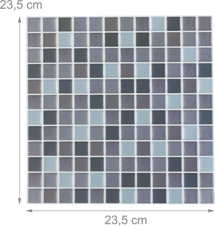 Produktbild Relaxdays Fliesenaufkleber (23.5 x 23.5 cm)
