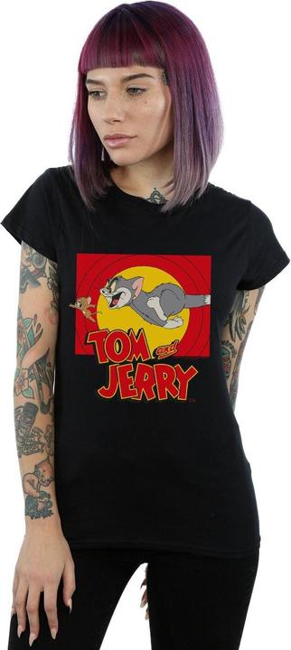 Image du produit Tom & Jerry - T-shirt CHASE SCENE - Femme (S)