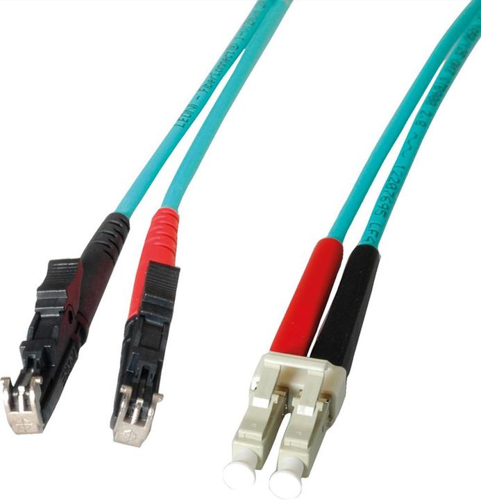 Actual product image Leoni FO patch cable OM3 (S/FTP, CAT6a, 15 m)