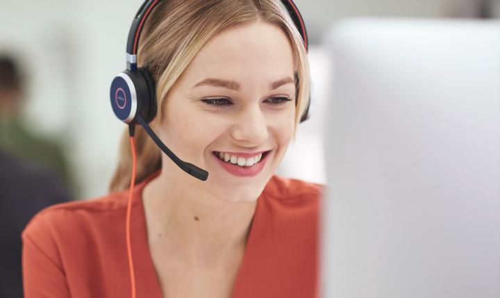 Actual product image Jabra Evolve 40 (Cable, USB-A)