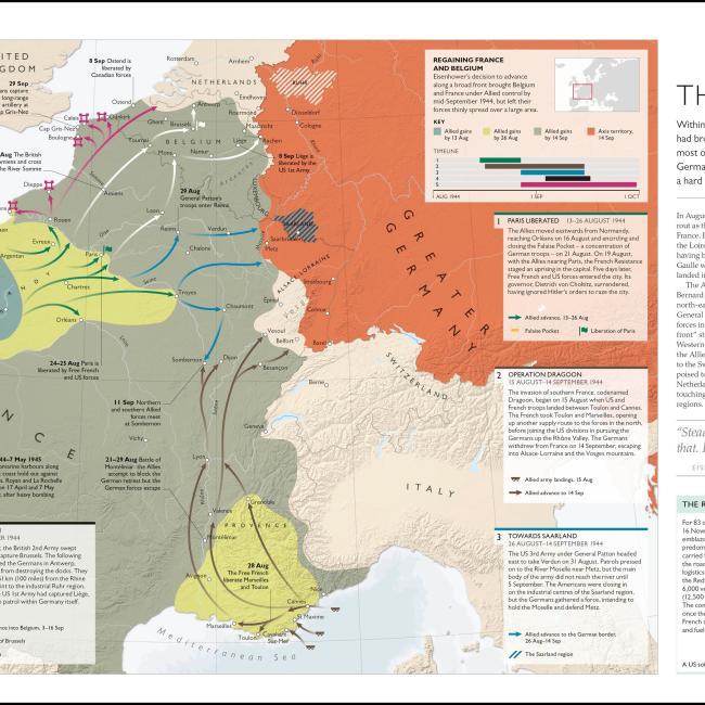 Image du produit World War II Map by Map (Anglais, Peter Snow, Richard Overy, Collectif, DK, 2019)
