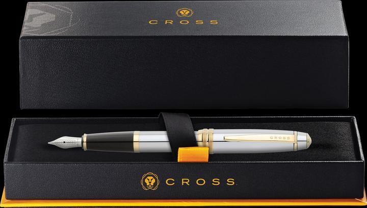 Produktbild Cross Füllhalter Bailey M Medalist Glanz-Chrom (Chrom, 1 x)