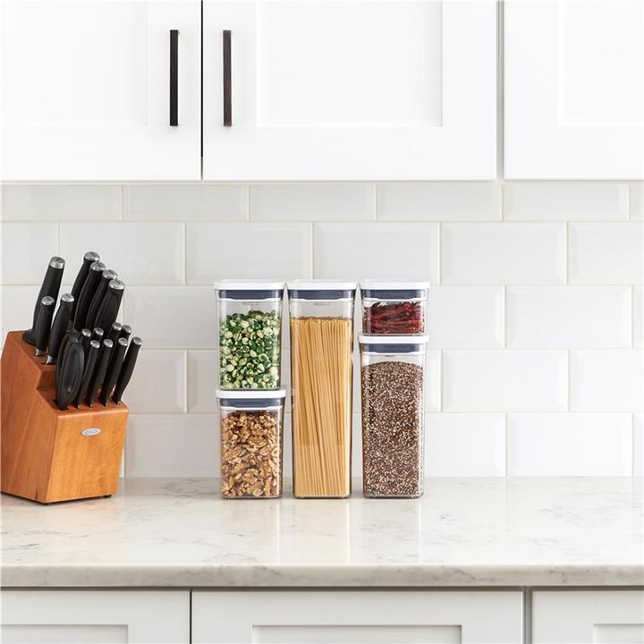 Actual product image OXO Promo GG Pop Container Set, 5pcs, 2.1L, 1.6L, 2x 1L, 0.4L (2.10 l)