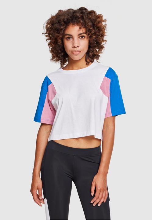Image du produit Urban Classics Tee short oversize 3-tones pour femmes (L)