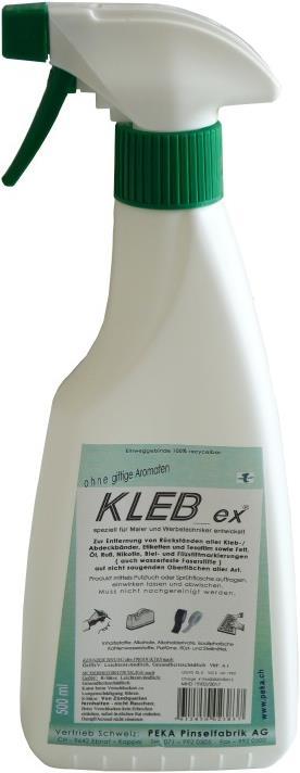 Actual product image Peka Pinselfabrik KLEB-EX adhesive remover 500 ml