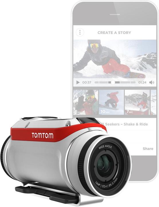 Image du produit TomTom Bandit Action Camera (15p, Full HD, WiFi, Bluetooth)
