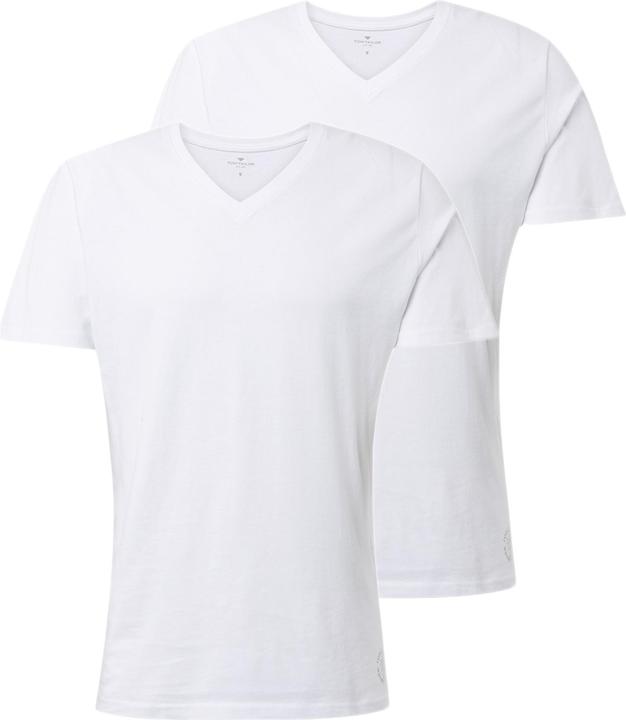 Produktbild Tom Tailor T-Shirt 2er Pack T-Shirts V-Neck Basic TT Tee (XL)