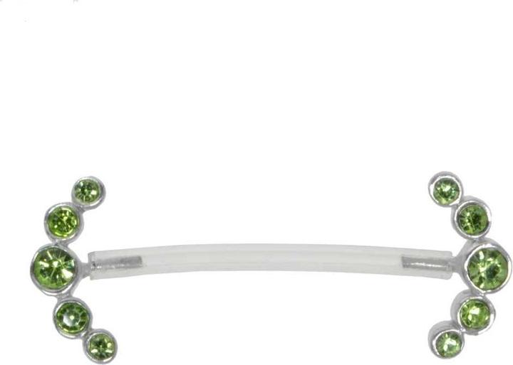 Grün, Silber, Transparent