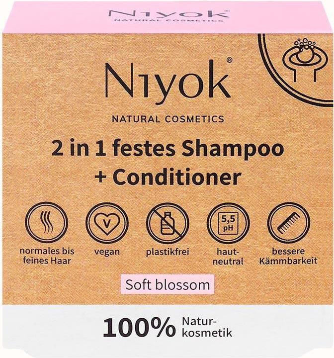 Produktbild Niyok Soft Blossom (Festes Shampoo)
